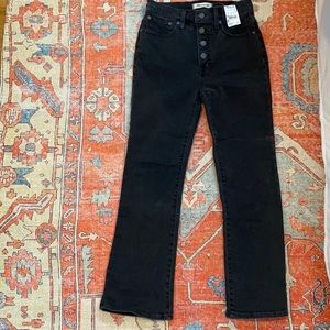 Madewell Cali Demi-boot Jean, black